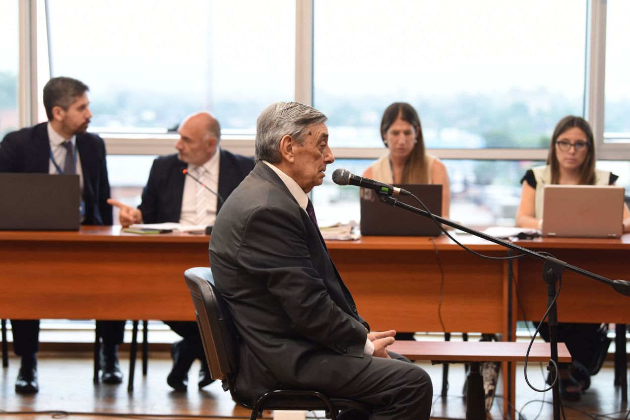 ALBERTO LEBBOS DURANTE EL JUICIO