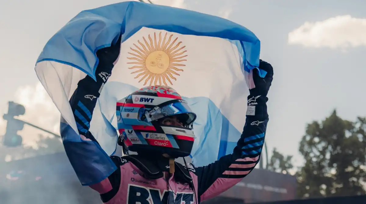 “De los mejores días de mi vida”: el posteo de Colapinto luego de su exhibición en Buenos Aires