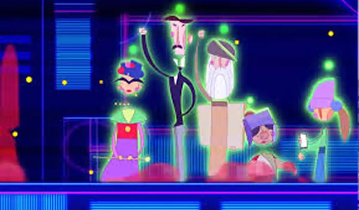 ON/OFF. Estrenado en 2020, el corto animado argentino sigue circulando y suma reproducciones con un mensaje sobre tecnología y creatividad. / DUXCO