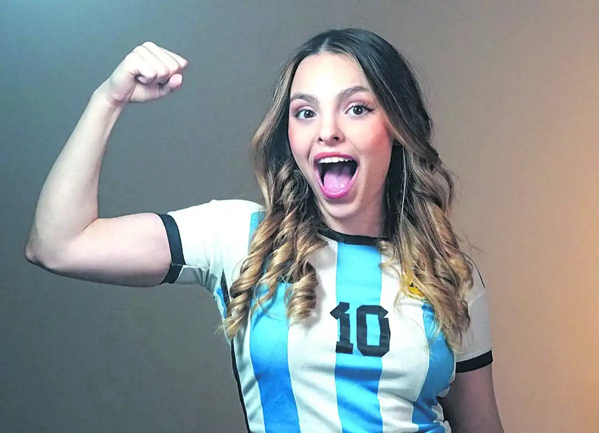 DESDE LA PLATA. Dae quiere defender los colores nacionales en TV.