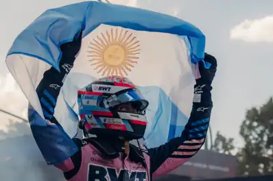 “De los mejores días de mi vida”: el posteo de Colapinto luego de su exhibición en Buenos Aires