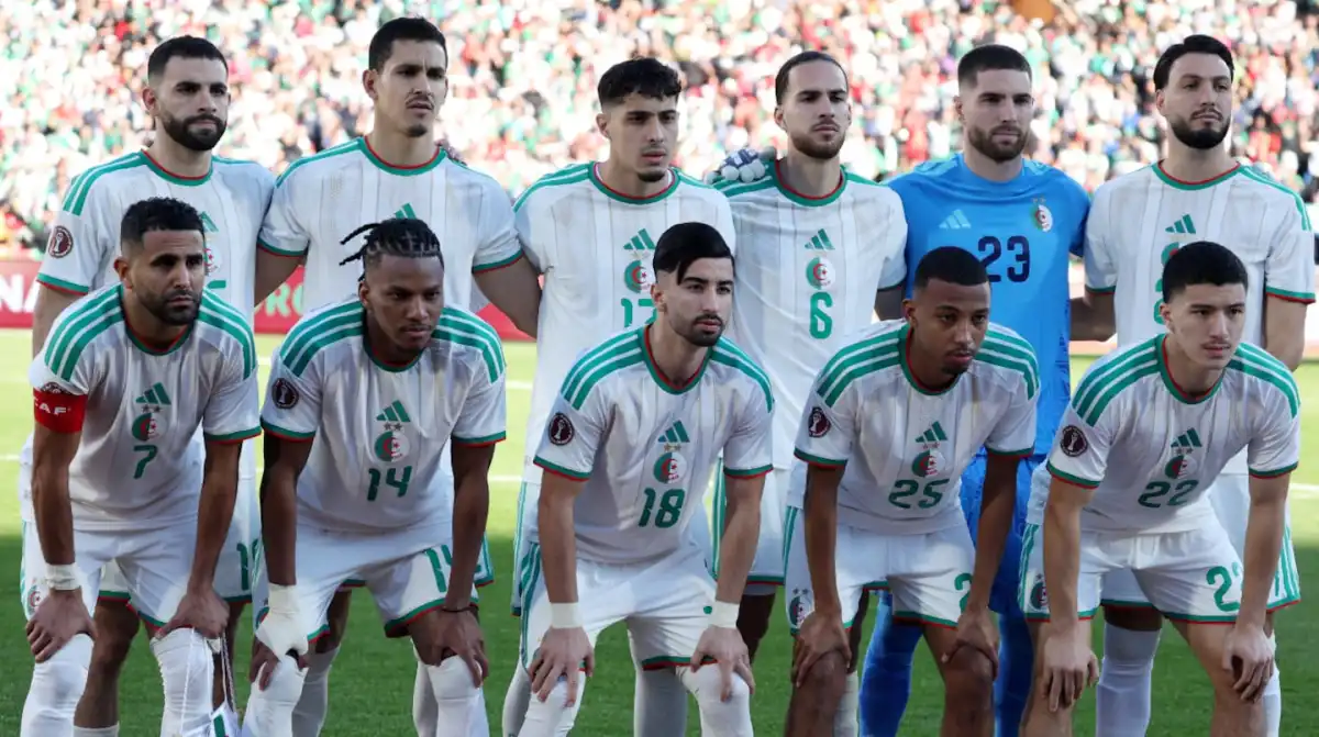 Se lesionó una figura de Argelia, primer rival de Argentina en el Mundial: ¿de quién se trata?