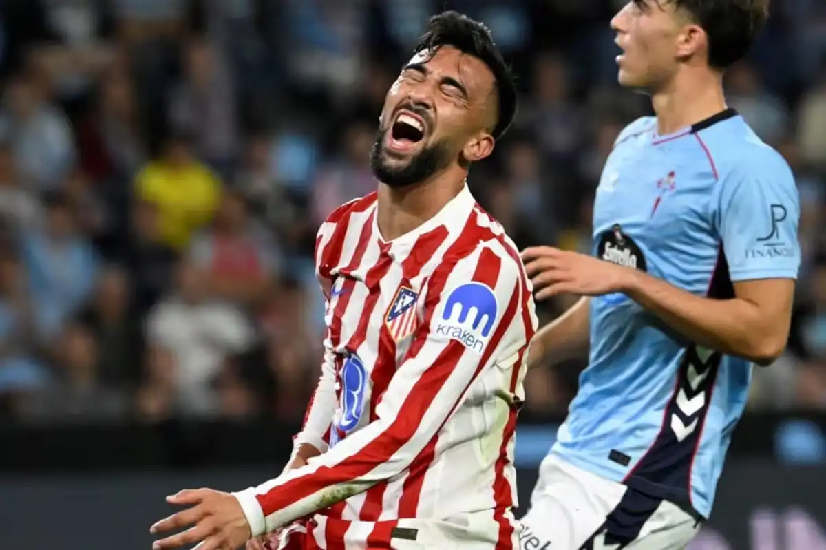 Nicolás González, delantero de Atlético de Madrid.