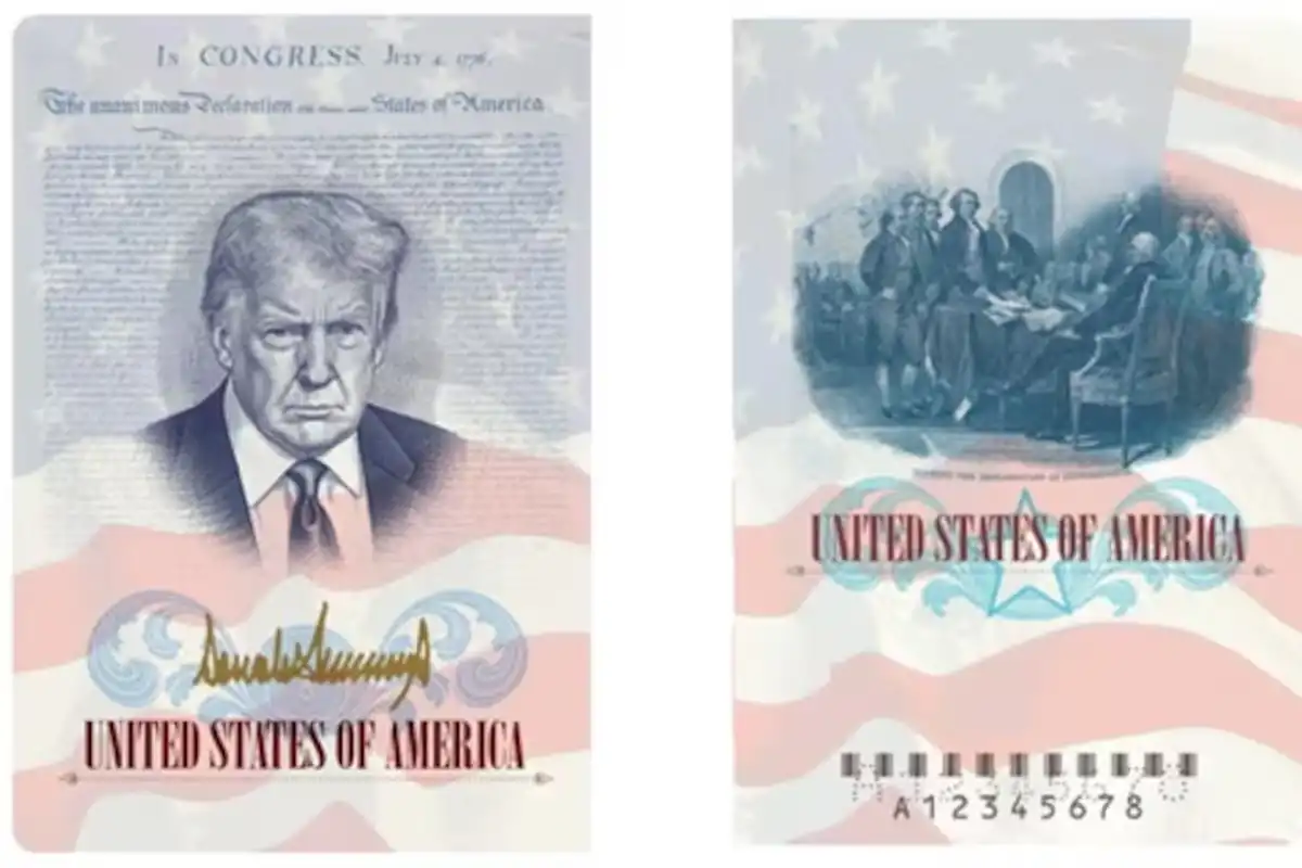 ESTADOS UNIDOS. Emitirán pasaportes y monedas con la imagen de Donald Trump.