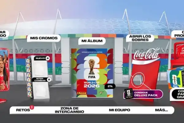 Álbum virtual del Mundial 2026: cómo descargarlo gratis y conseguir figuritas