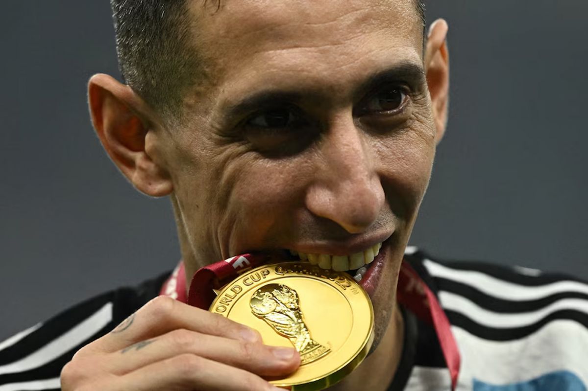 Di María anotó uno de los goles de la final entre Argentina y Francia en 2022.