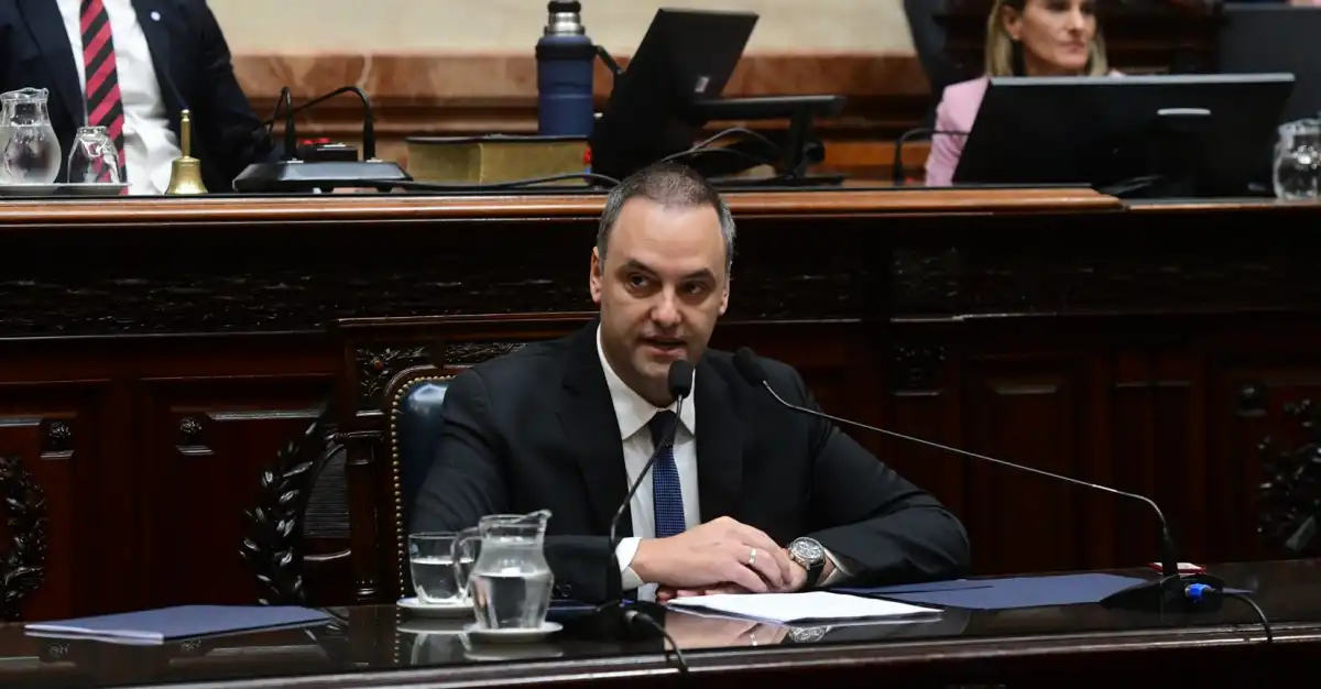 Manuel Adorni. FOTO X @DiputadosAR