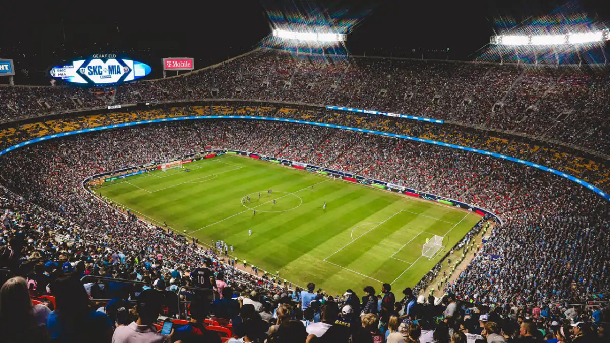 PREVIA. El estadio Arrowhead en Kansas City ya lució con un gran marco cuando el equipo local enfrento al Inter Miami de Messi. En junio tendrán una nueva chance de ver al astro. 