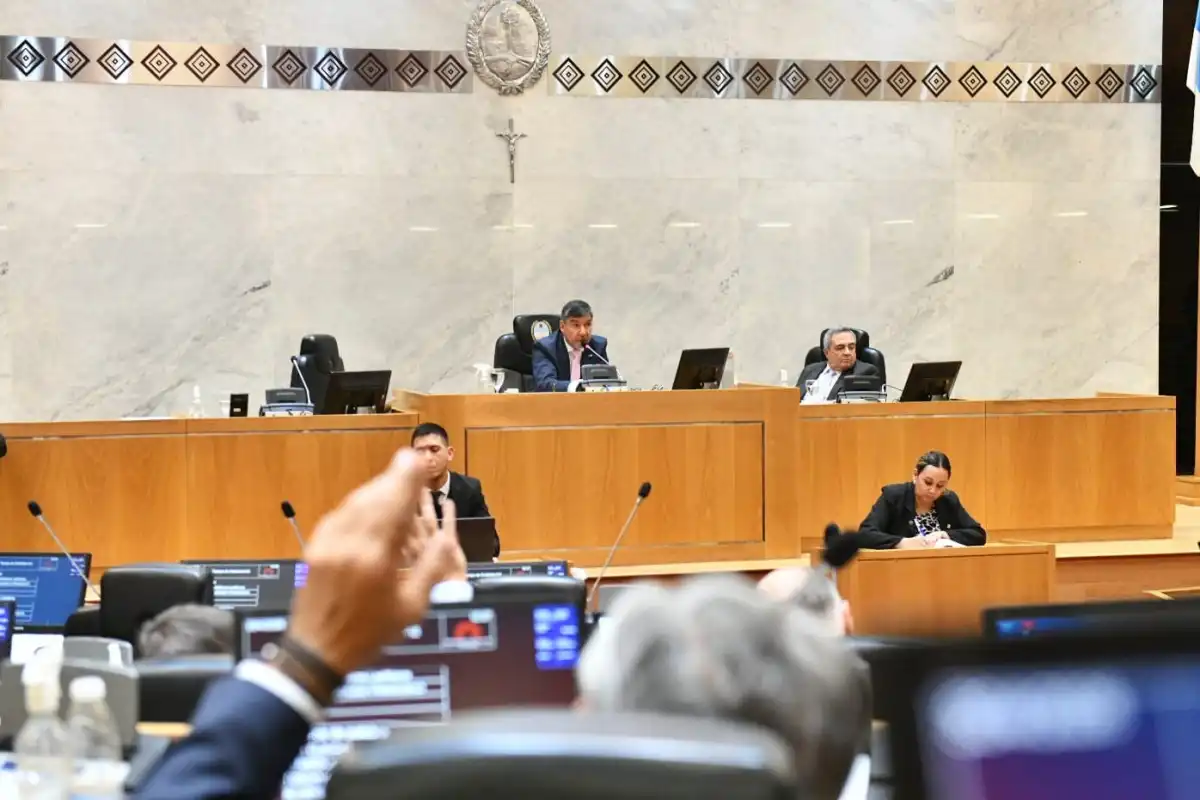 El recinto legislativo, en plena sesión.