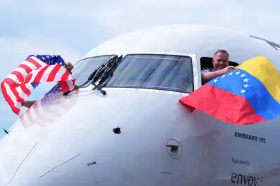 Tras siete años sin conexión aérea, se reanudaron los vuelos entre Estados Unidos y Venezuela