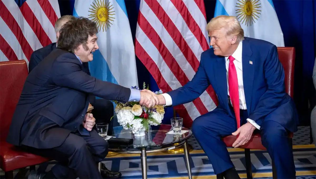 CUMBRE. Milei se reunió con Trump después del momento que compartieron en la jornada de la Conferencia Política de Acción Conservadora.