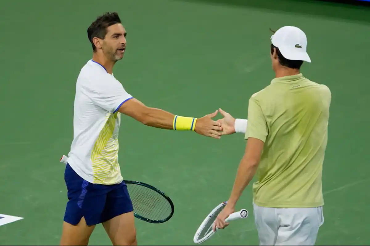 POR LA GLORIA. El argentino Guido Andreozzi y el francés Manuel Guinard buscarán su segundo título Masters 1000 en Madrid, este sábado desde las 9.