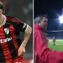 VIDEO: el golpe de Facundo Colidio a una cámara en pleno partido de River por la Sudamericana