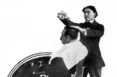 Recuerdos fotográficos: Derisso, peluquero, periodista y orador anarquista en 1912