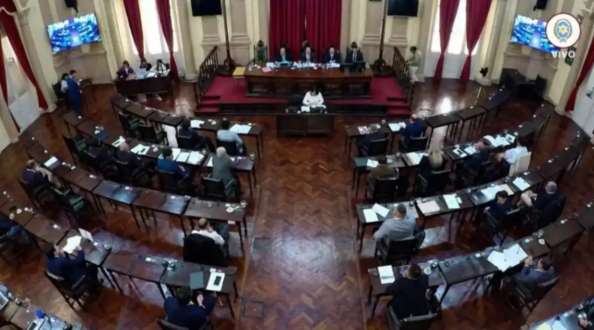 SOMETIDO A VOTACIÓN. Legisladores salteños dieron fuerza de ley a las modificaciones en el régimen electoral.