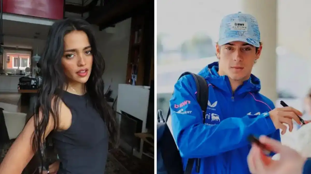 La emoción de Maia Reficco, la novia de Franco Colapinto, en el Gran Premio de Miami: Estoy muy contenta de bancarlo