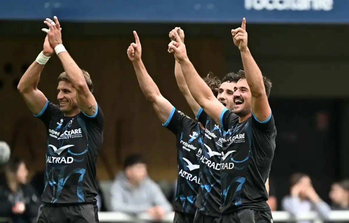 CELEBRACIÓN. Miotti fue clave para la clasificación de Montpellier.