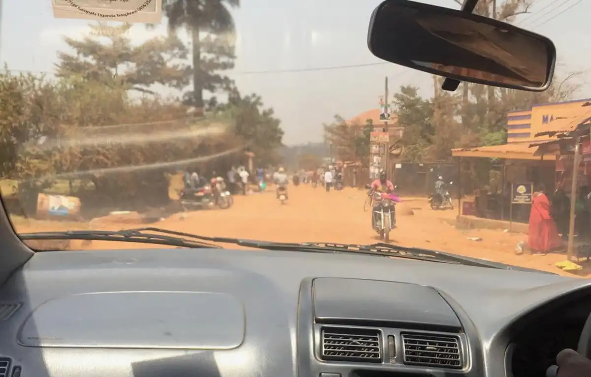 Foto tomada por Pierre Gasly en Uganda.  