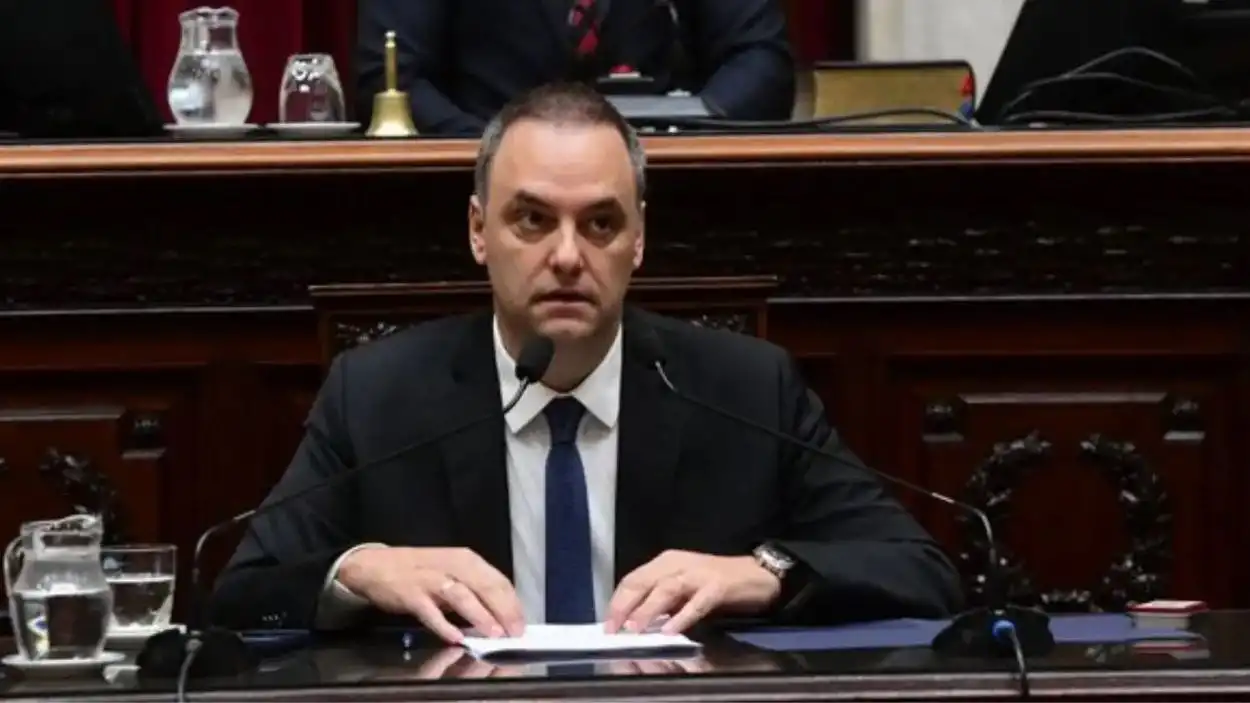 Manuel Adorni celebró la última decisión judicial. ARCHIVO