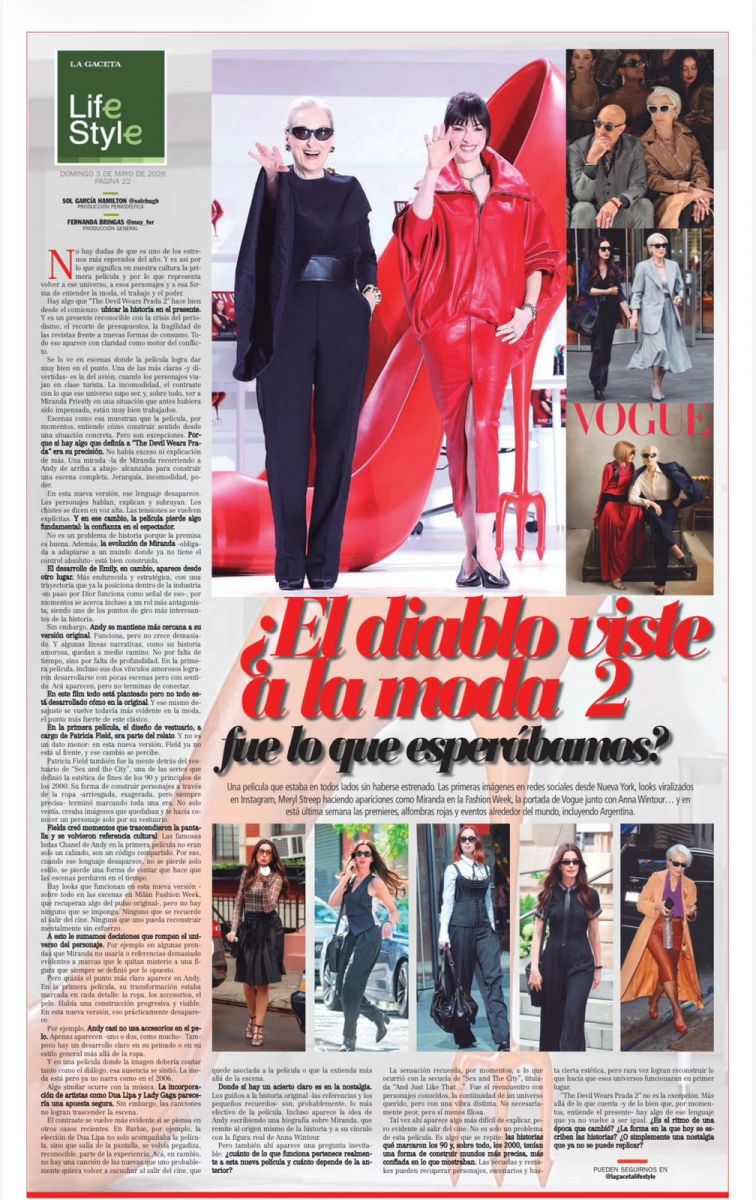 El diablo viste a la moda 2, ¿fue lo que esperábamos?