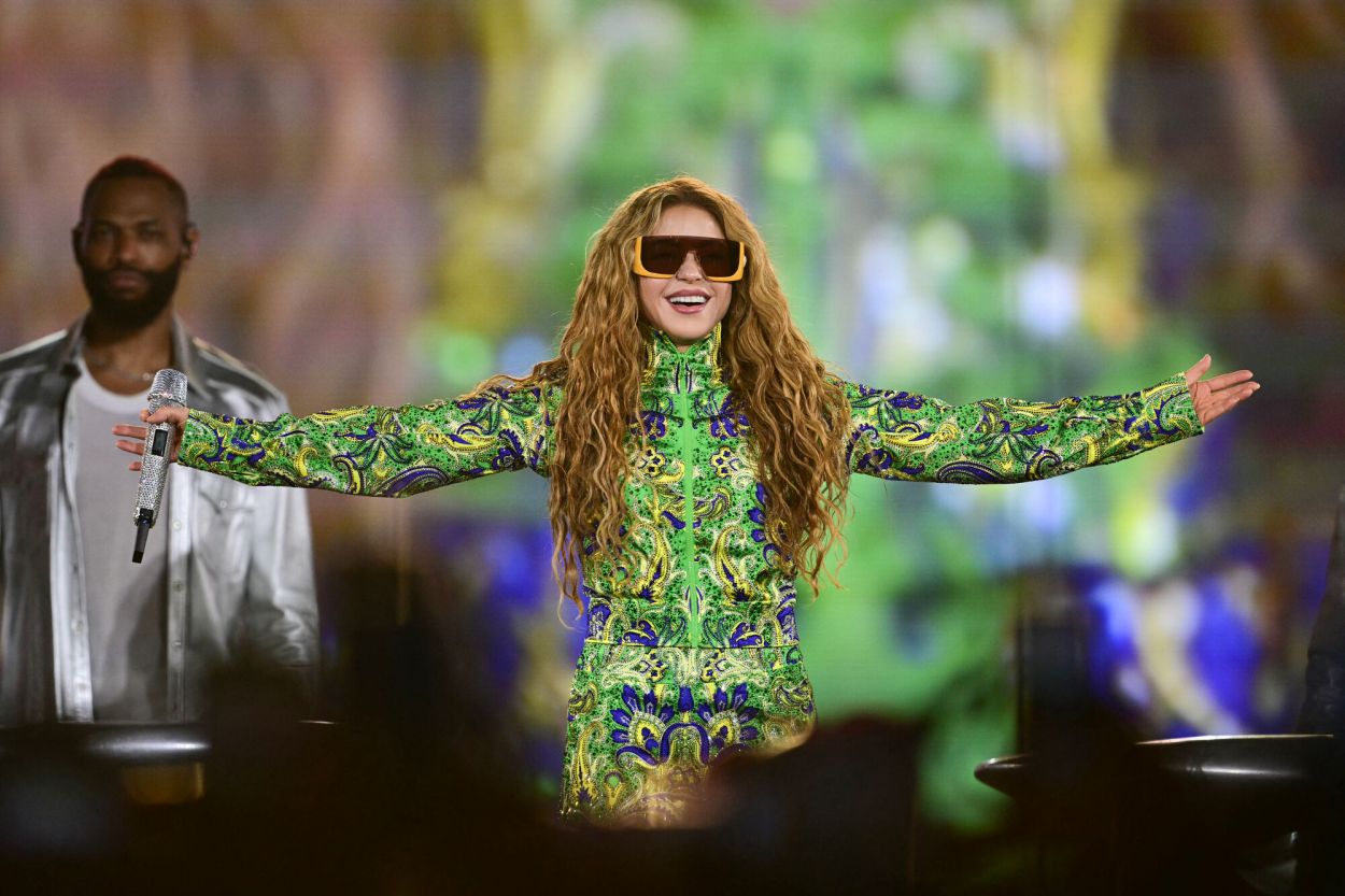 ICÓNICA. Shakira tomó la posta en Río de Lady Gaga y Madonna.