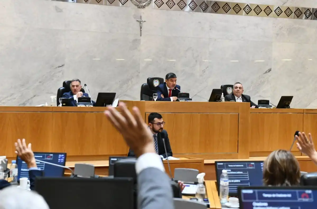 POSTURA. La Legislatura en general expuso su rechazo a muchas de las políticas de la Nación.