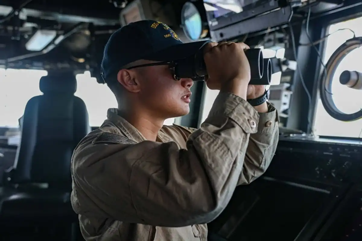 Destructores de misiles guiados de la Marina estadounidense están operando actualmente en el Golfo Arábigo, dijo el Comando Central de EEUU. FOTO X