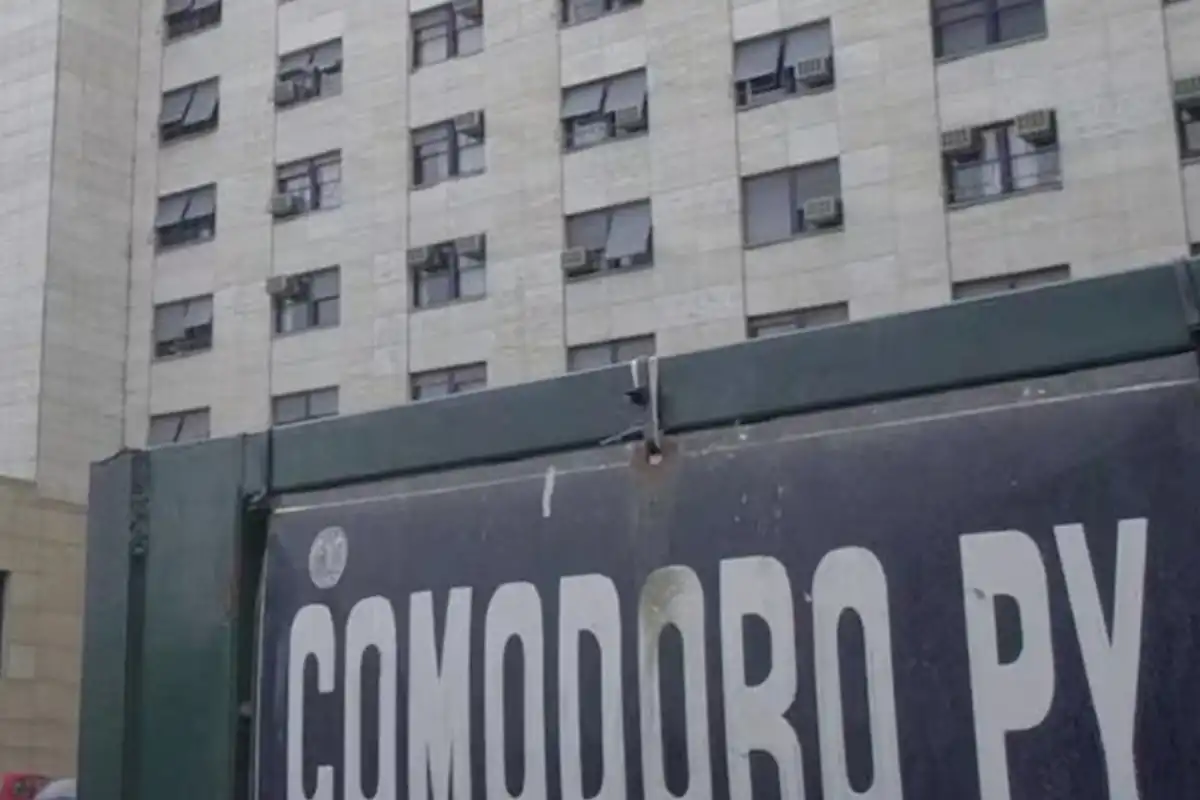 Comodoro Py. FOTO X
