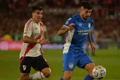 Tras el triunfo de Atlético en el Monumental, Leandro Díaz lanzó una chicana a River