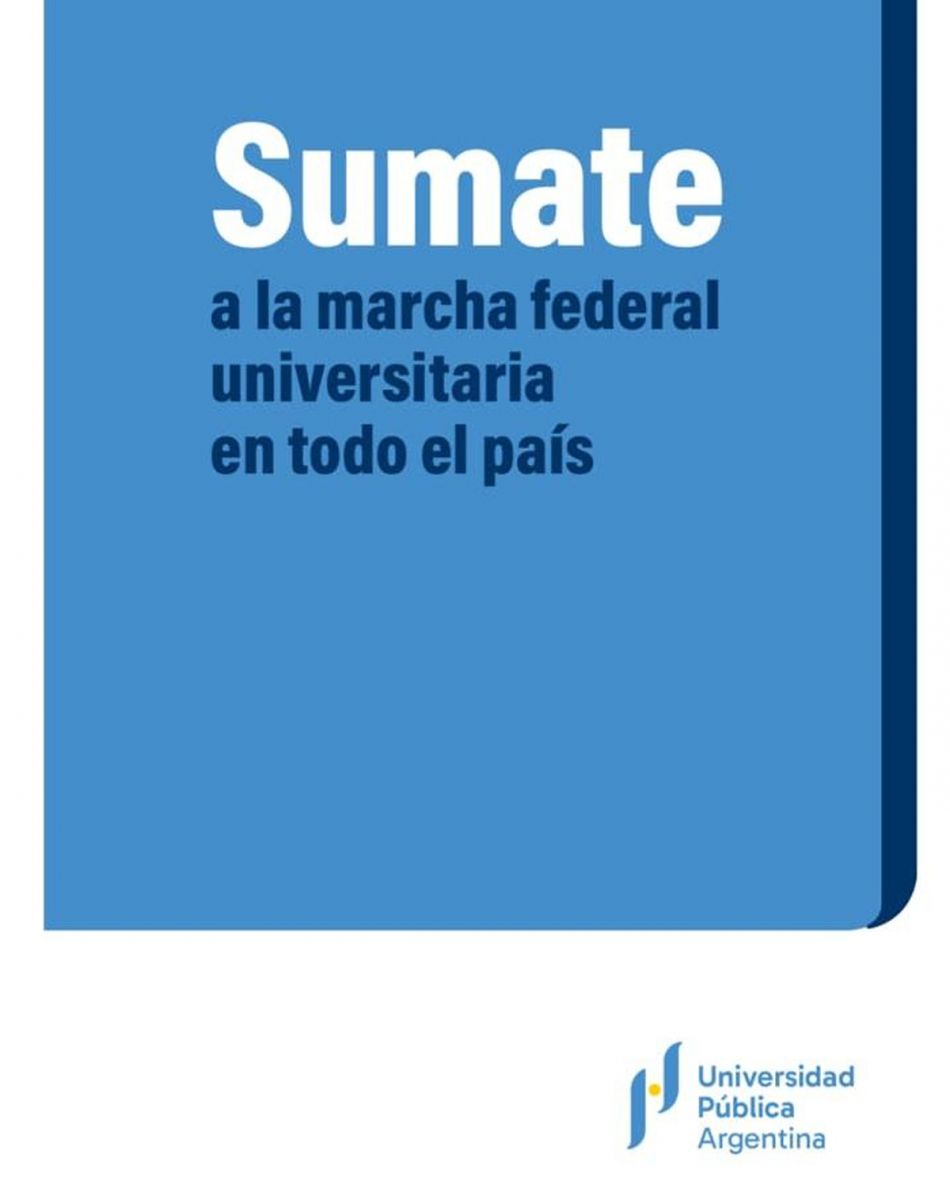 INSTAGRAM. La comunidad universitaria se organiza en todo el país de cara a la Marcha Federal del 12 de mayo.