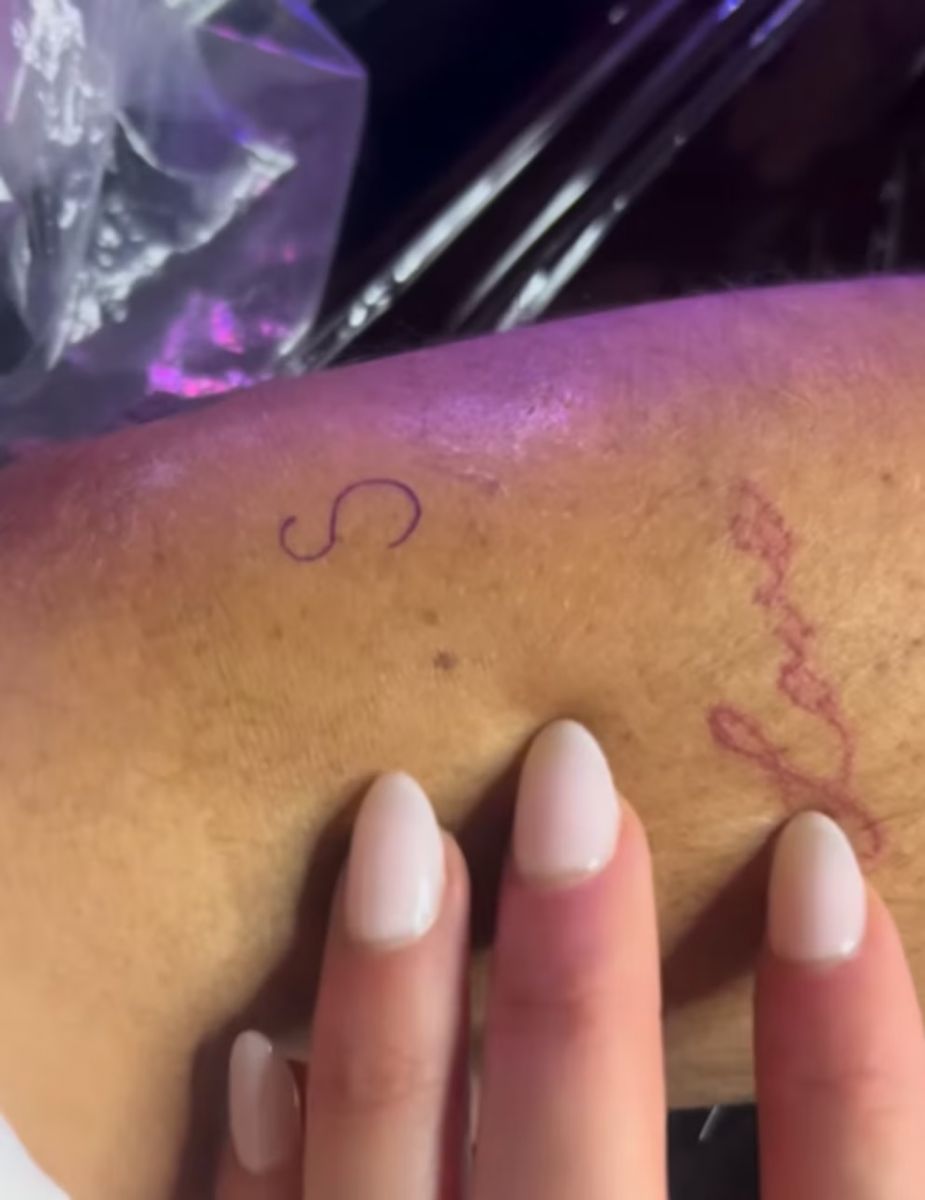 El novio de Sofía Jujuy Jiménez le dedicó un tatuaje: Ningún hombre hizo esto por mí