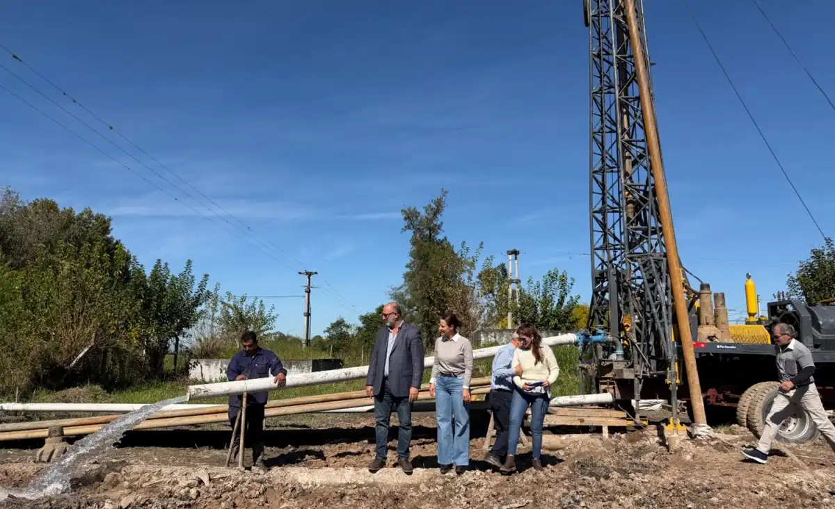 La SAT realizó ensayo de bombeo en el nuevo pozo de agua potable para Bella Vista