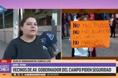 Seguidilla de robos en Gobernador del Campo al 1.200: “No queremos hacer justicia por mano propia”