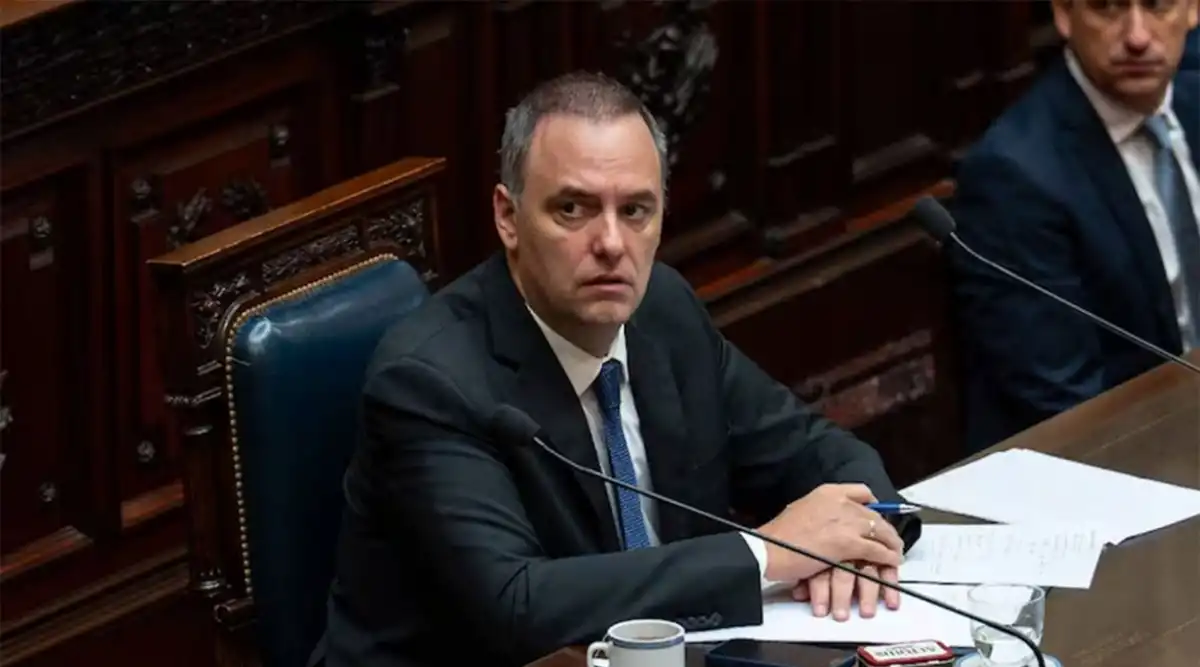 POSTURA. Adorni negó reiteradamente cualquier enriquecimiento ilícito.