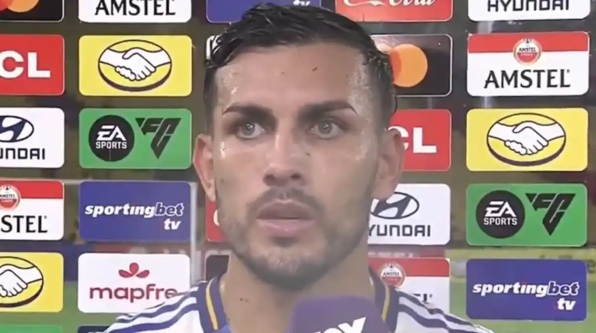 El picante cruce entre Leandro Paredes y el DT de Barcelona de Ecuador: “No sé quién es”