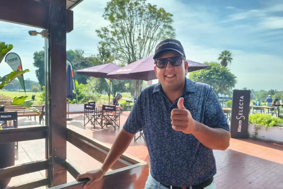 Tomás Lobo Peña es un aficionado que busca dejar su huella en el Abierto del Norte.