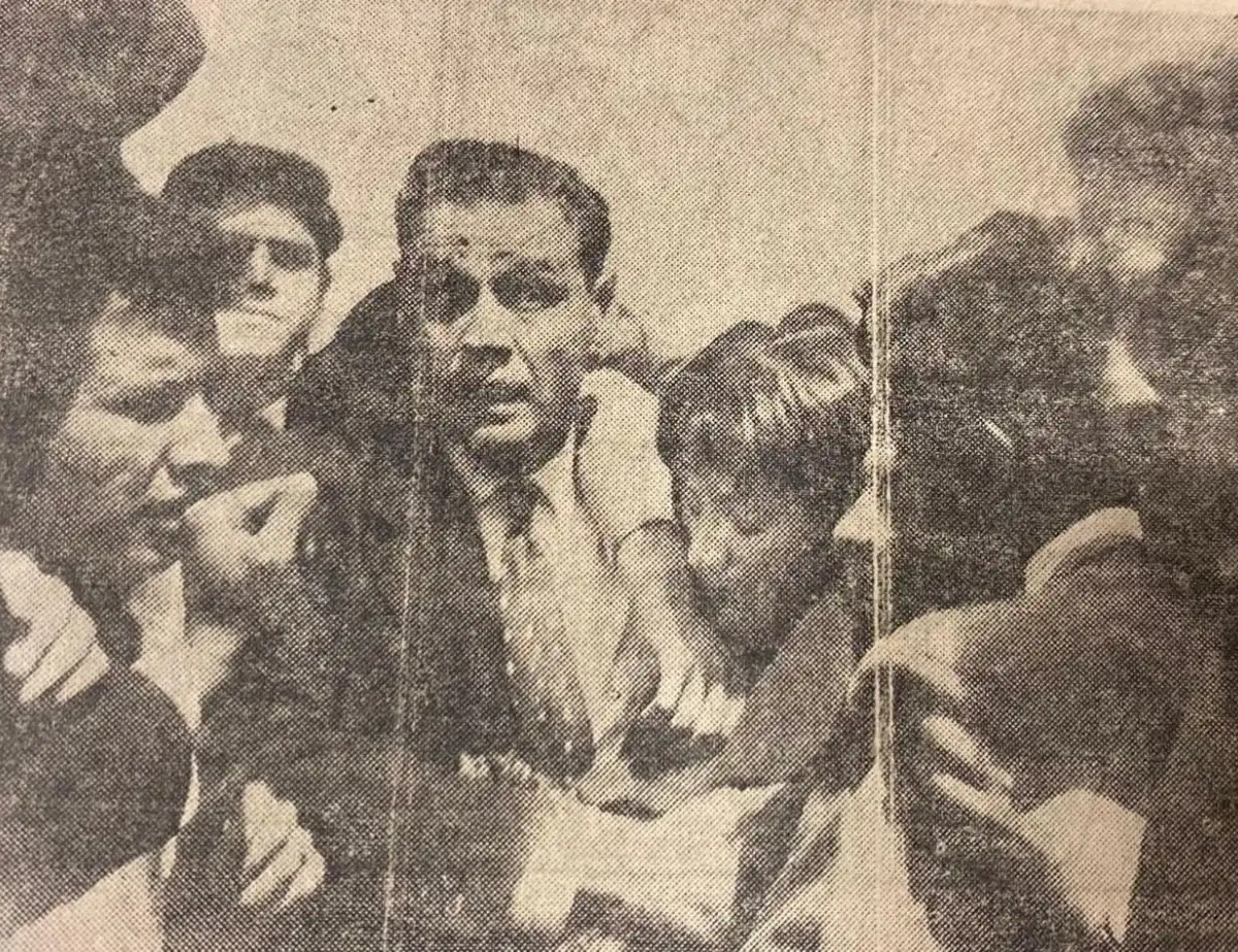 Recuerdos fotográficos: 1960. Tumultuoso recibimiento a Isabel Sarli