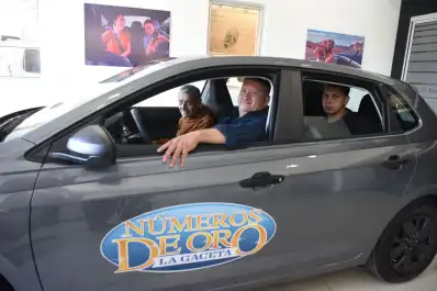 Números de Oro: Daniel recibió su 0 km y sintió que su mamá estaba con él