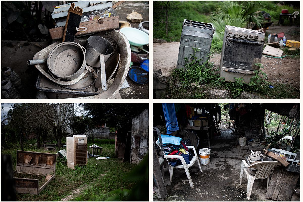 Cicatrices de humedad: las marcas que dejan las inundaciones en las casas de La Madrid
