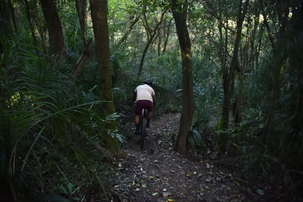 SENDA DE DESCENSO. El instructor indicó que el menor habría impactado contra unos árboles al no poder doblar correctamente al final del sendero. 