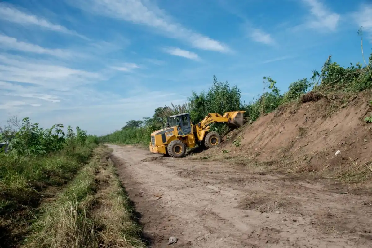 Avanza la obra hidráulica del barrio 360 Viviendas de la mano del municipio capitalino