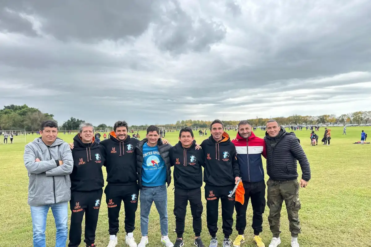 PRIMERA JORNADA. Luis Miguel Rodríguez fue la gran estrella del inicio del programa de formación integral para juveniles de la Liga Tucumana de Fútbol.