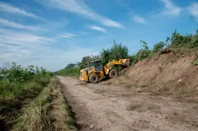 Avanza la obra hidráulica del barrio 360 Viviendas de la mano del municipio capitalino