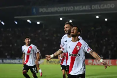 River ganó sobre la hora en Venezuela y acaricia los octavos de final de la Sudamericana