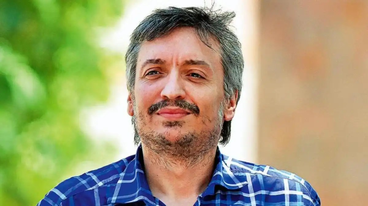 MÁXIMO KIRCHNER. Fue operado en una clínica de La Plata.