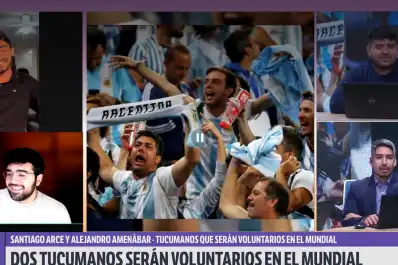 Voluntarios FIFA: son tucumanos, fueron compañeros de secundaria y trabajarán en el Mundial 2026