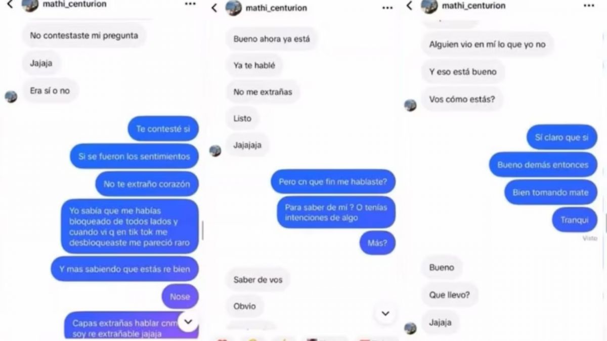 Escándalo en Gran Hermano: filtran chats que complican al novio de Yipio tras su salida del reality