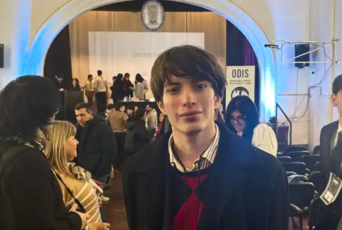 LÍDER Y FUNDADOR DE ODIS. Desde su organización ya gestió tres debates juveniles y fue elegido para una beca en Alemania. / ARCHIVO LA GACETA