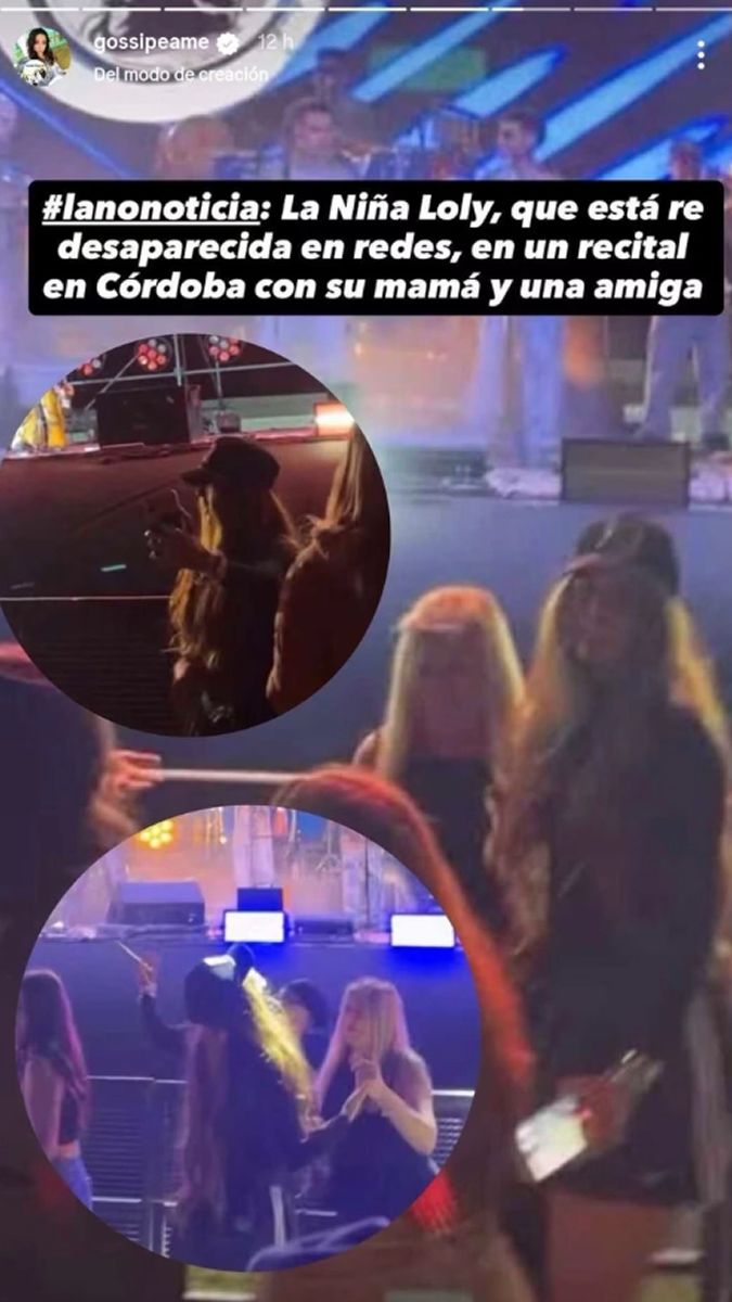 La Niña Loly viajó desde Miami y pasó unos días en Córdoba