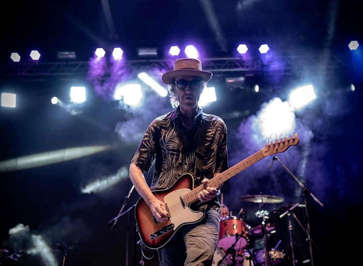 GUITARRISTA MÍTICO. Skay Beilinson no negocia su estilo musical.